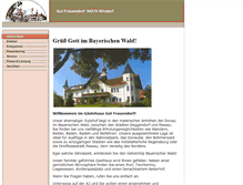 Tablet Screenshot of gutfrauendorf.de